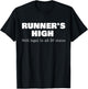 Runner's High Still Legal In All 50 States Athletic T-Shirt - T-Shirt | Black