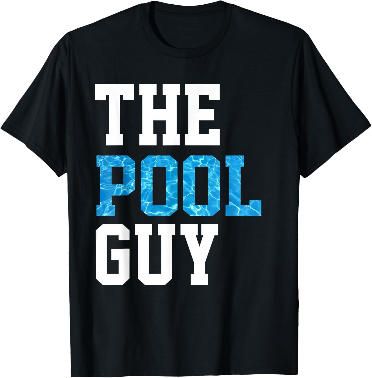 Funny Pool Guy T Shirt - for Swimming Pool Expert T-Shirt - T-Shirt | Black