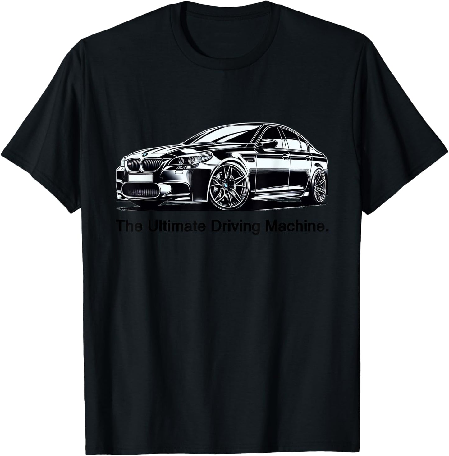 Ultimate Driving Machine Vintage Euro E60 M Five T-Shirt - T-Shirt | Black