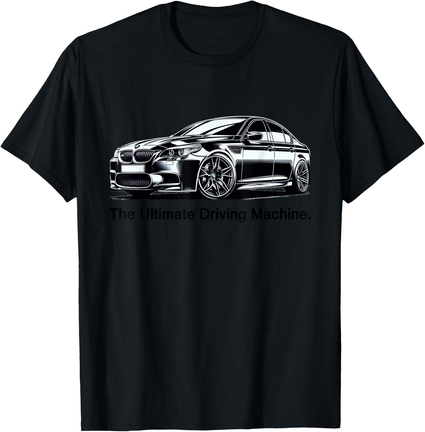 Ultimate Driving Machine Vintage Euro E60 M Five T-Shirt - T-Shirt | Black