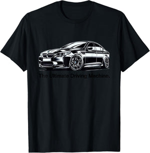 Ultimate Driving Machine Vintage Euro E60 M Five T-Shirt - T-Shirt | Black