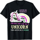 Always Be Yourself Unless You Can Be A Unicorn Funny T-Shirt - T-Shirt | Black
