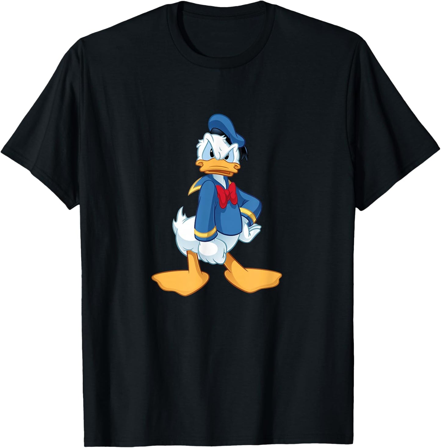 Donald Duck Angry T-Shirt - T-Shirt | Black