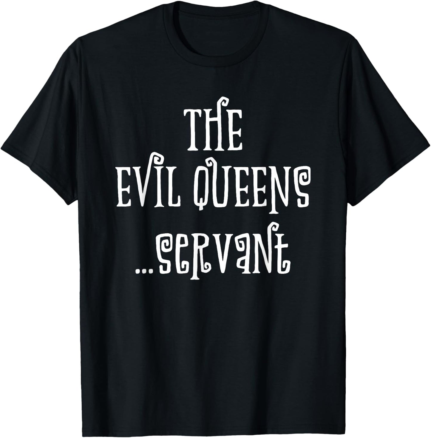 Evil Queens Servant DAD Matching Family Halloween Costume T-Shirt - T-Shirt | Black
