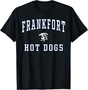 Frankfort High School Hot Dogs T-Shirt - T-Shirt | Black