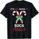 "It's Not Going To Suck Itself" Funny Christmas T-Shirt - T-Shirt | Black