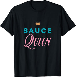 Sauce Queen T shirt T-Shirt - T-Shirt | Black