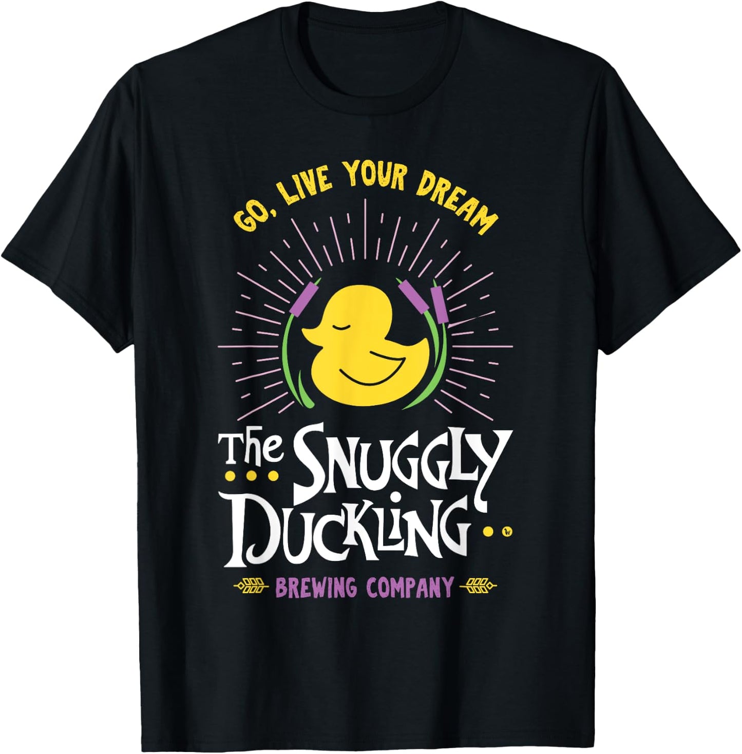 The Snuggly Duckling Brewing Company & Women T-Shirt - T-Shirt | Black