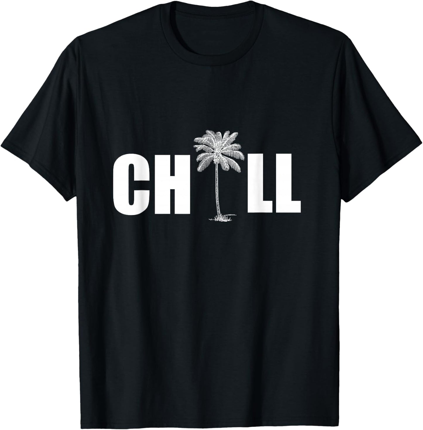 Palm Tree T-Shirt - T-Shirt | Black