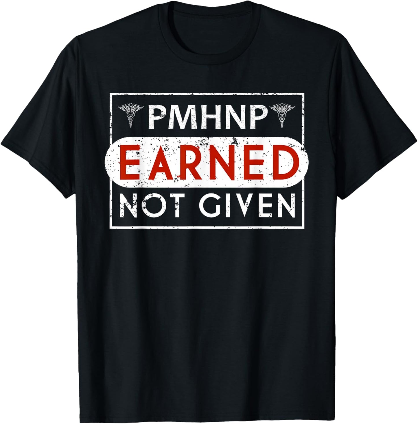 PMHNP Psychiatric Mental Health Nurse Practitioner ahirts T-Shirt - T-Shirt | Black