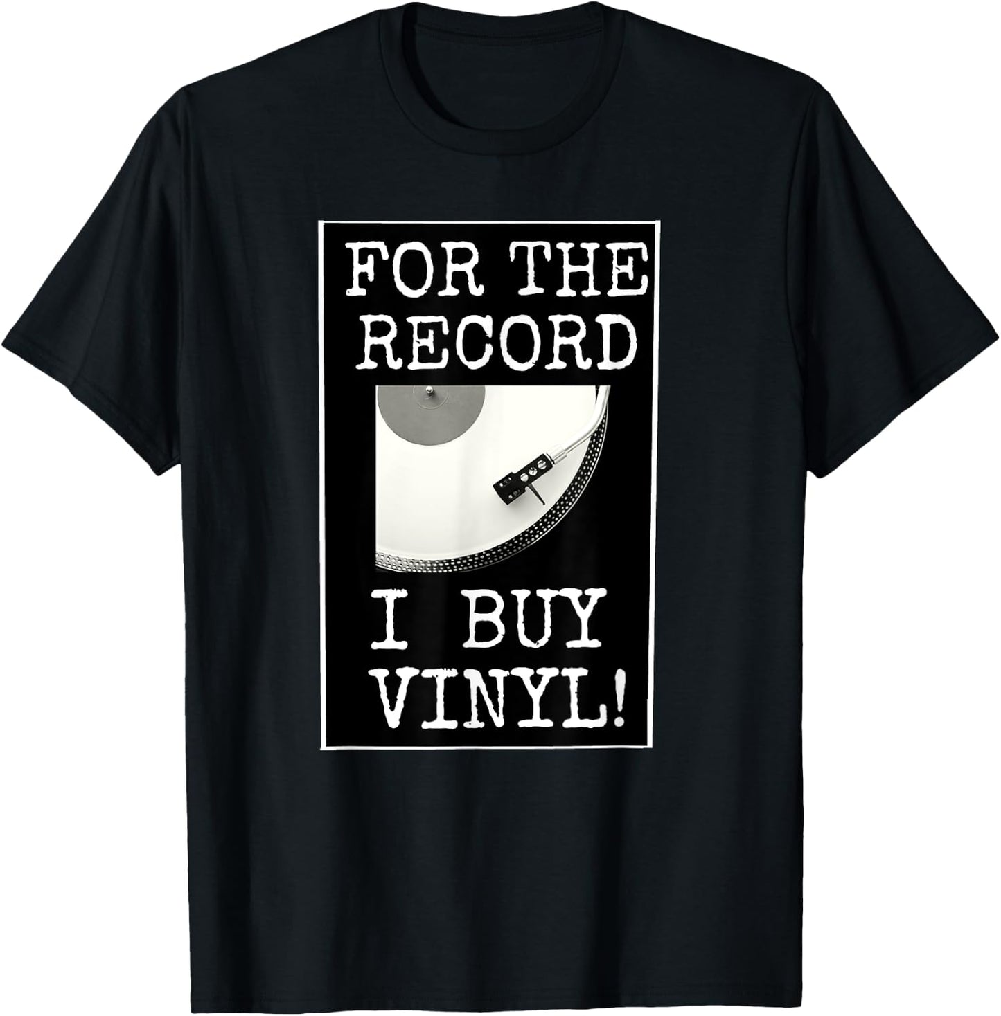 Collectors Vinyl Music Albums LP Records & 45's. Rock, Metal T-Shirt - T-Shirt | Black