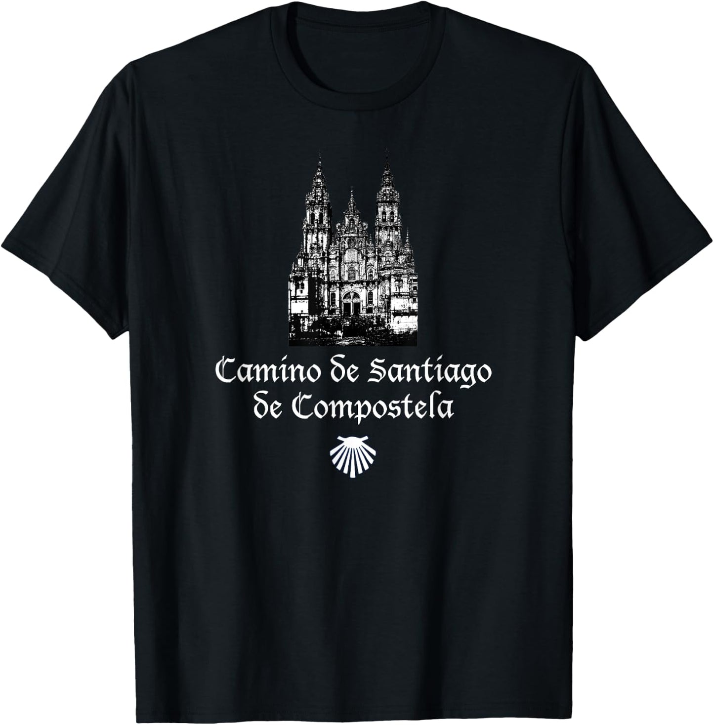Buen Camino de Santiago Pilgrim Way of St. James Hikers Teen T-Shirt - T-Shirt | Black