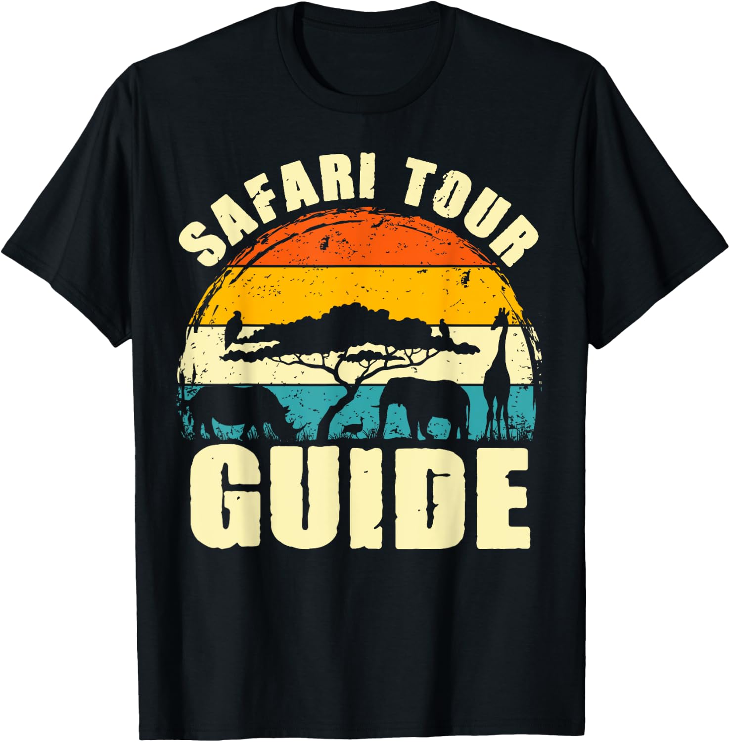 Safari Tour Guide Kenya Tanzania Namibia Animal Costume T-Shirt - T-Shirt | Black