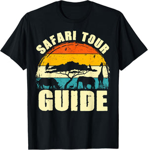 Safari Tour Guide Kenya Tanzania Namibia Animal Costume T-Shirt - T-Shirt | Black