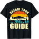 Safari Tour Guide Kenya Tanzania Namibia Animal Costume T-Shirt - T-Shirt | Black
