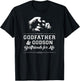 Godfather Godson Friends Fist Bump Family Cool T-Shirt - T-Shirt | Black