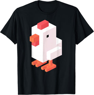 Crossy Road Chicken Classic T-Shirt - T-Shirt | Black