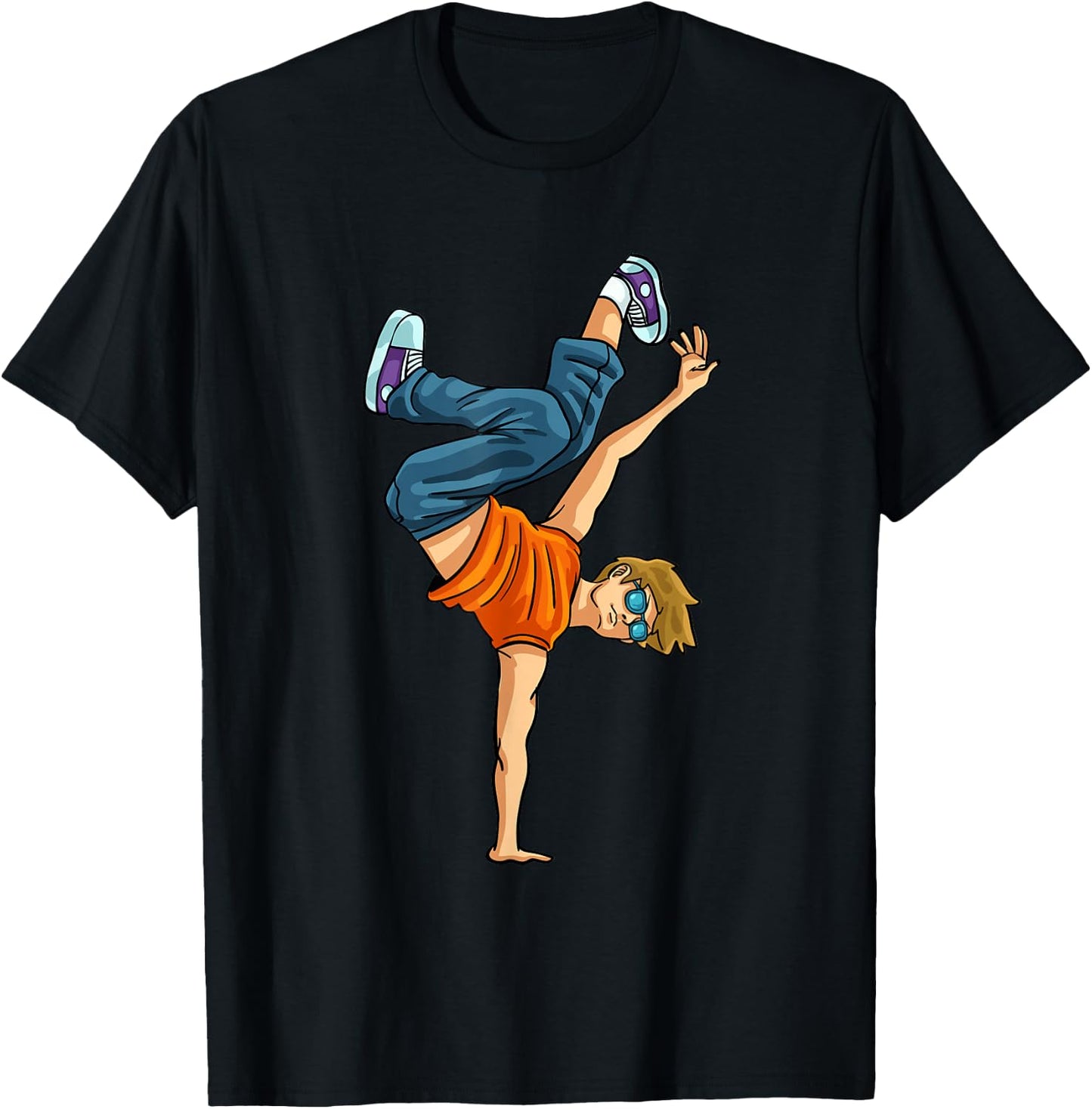 Breakdancing Breakdance Shirt Break Hiphop Hip Dancing T-Shirt - T-Shirt | Black