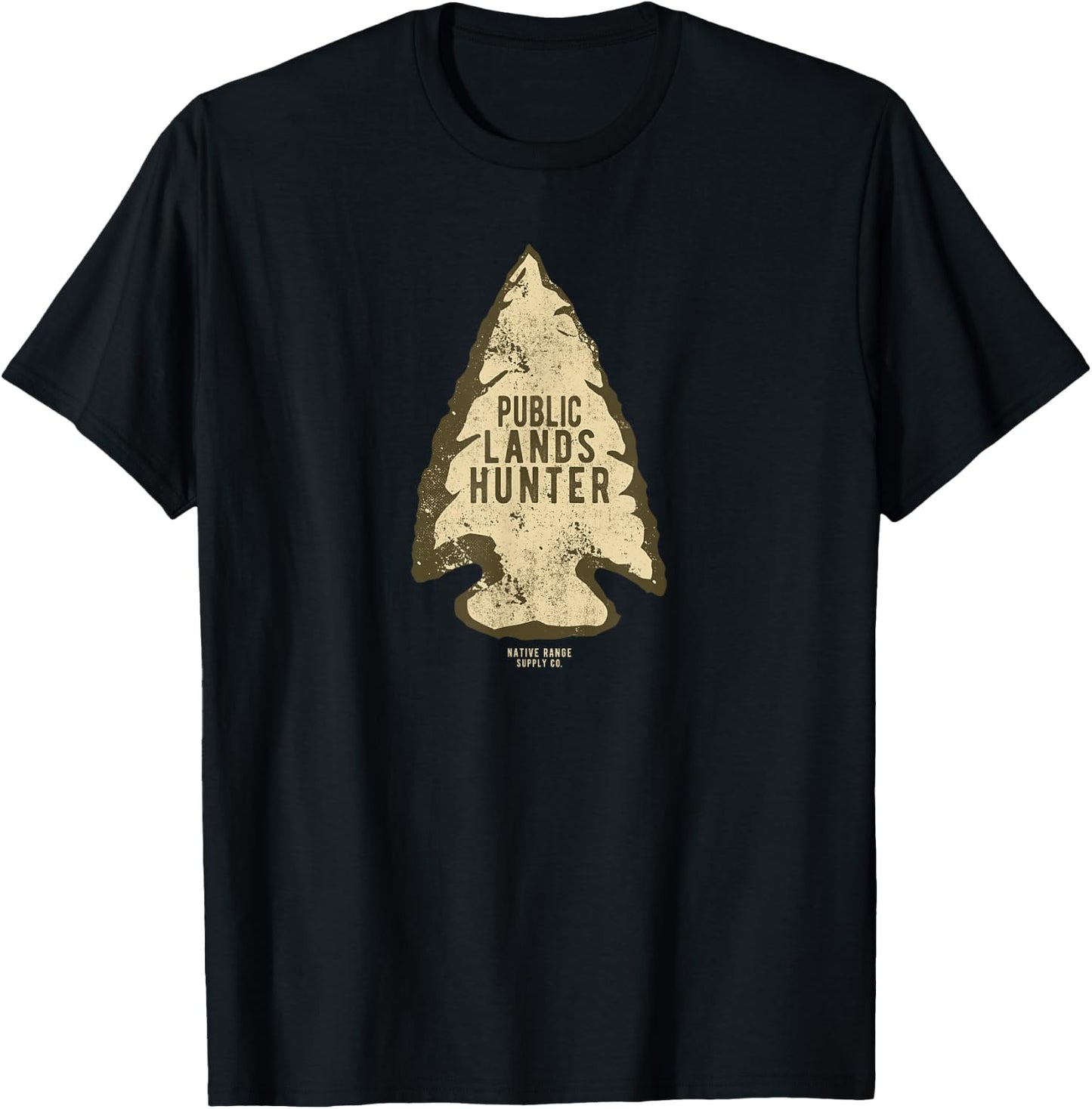 Public Lands Hunter Arrowhead T-Shirt - T-Shirt | Black