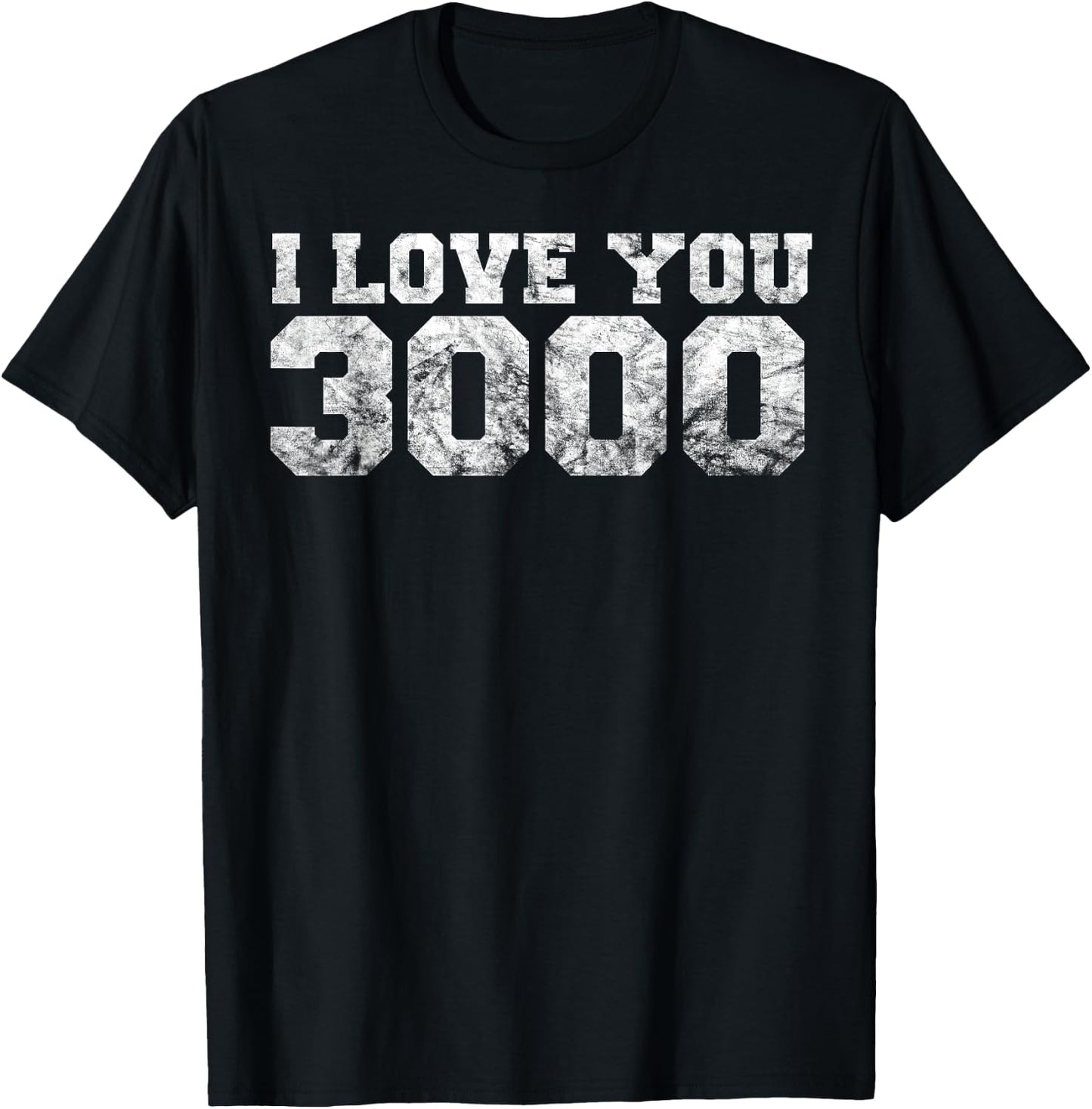 I Love You Dad 3000 Time Vintage Retro Hero Gift T-Shirt - T-Shirt | Black