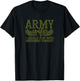 Army Veteran Wife Shirt Pink Army Wife Shirt T-Shirt - T-Shirt | Black