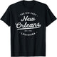 Classic Retro Vintage New Orleans Louisiana Big Easy NOLA T-Shirt - T-Shirt | Black