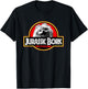 KBX Jurassic Bork Doggo Pomeranian Funny - Black, Adult, , Short Sleeve, Classic Fit, Small T-Shirt - T-Shirt | Black