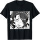 Ecchi Otaku Hentai Waifu Ahegao Girl Manga Anime T-Shirt - T-Shirt | Black