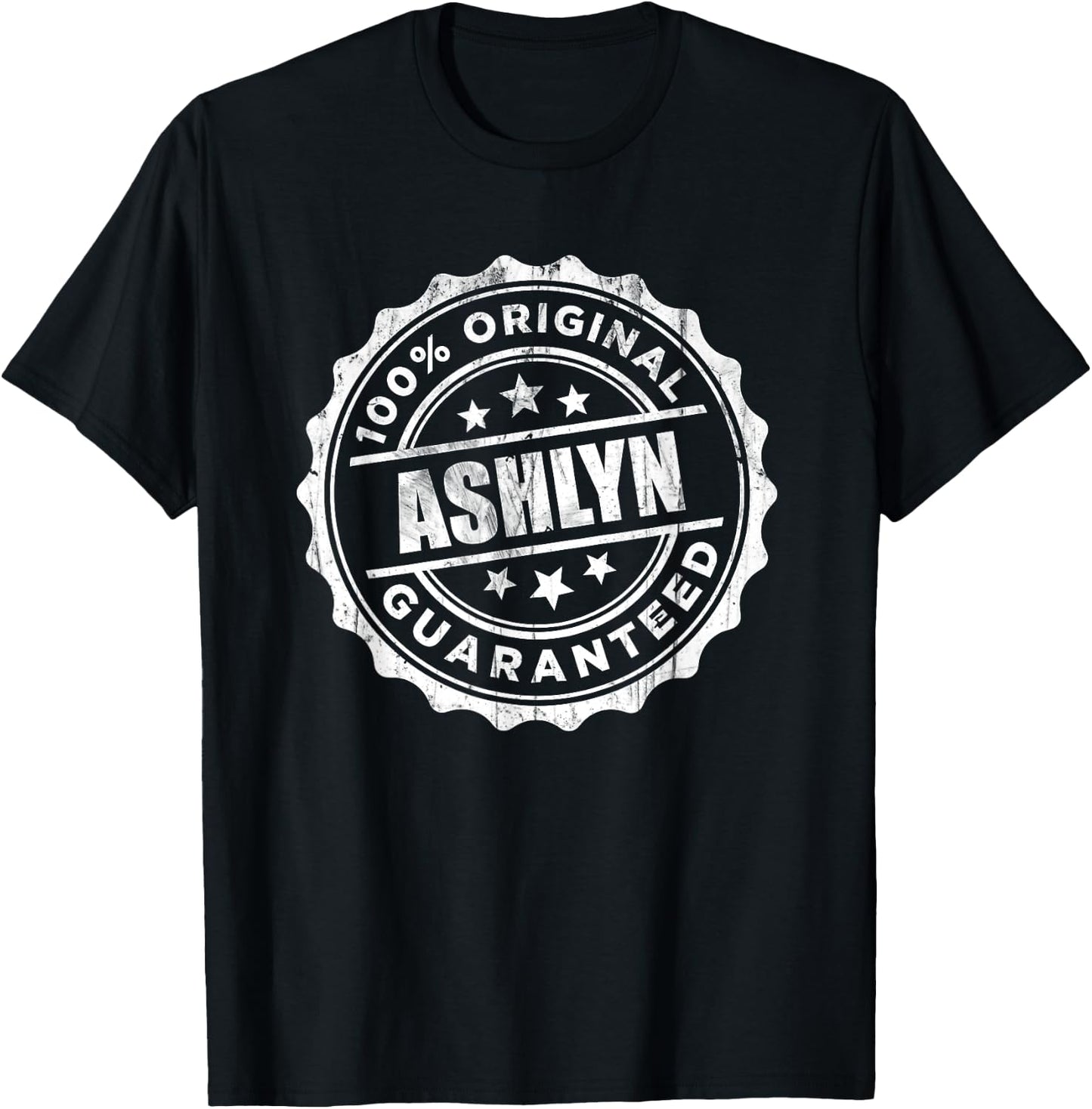 Ashlyn 100% Original Guaranteed T-Shirt - T-Shirt | Black