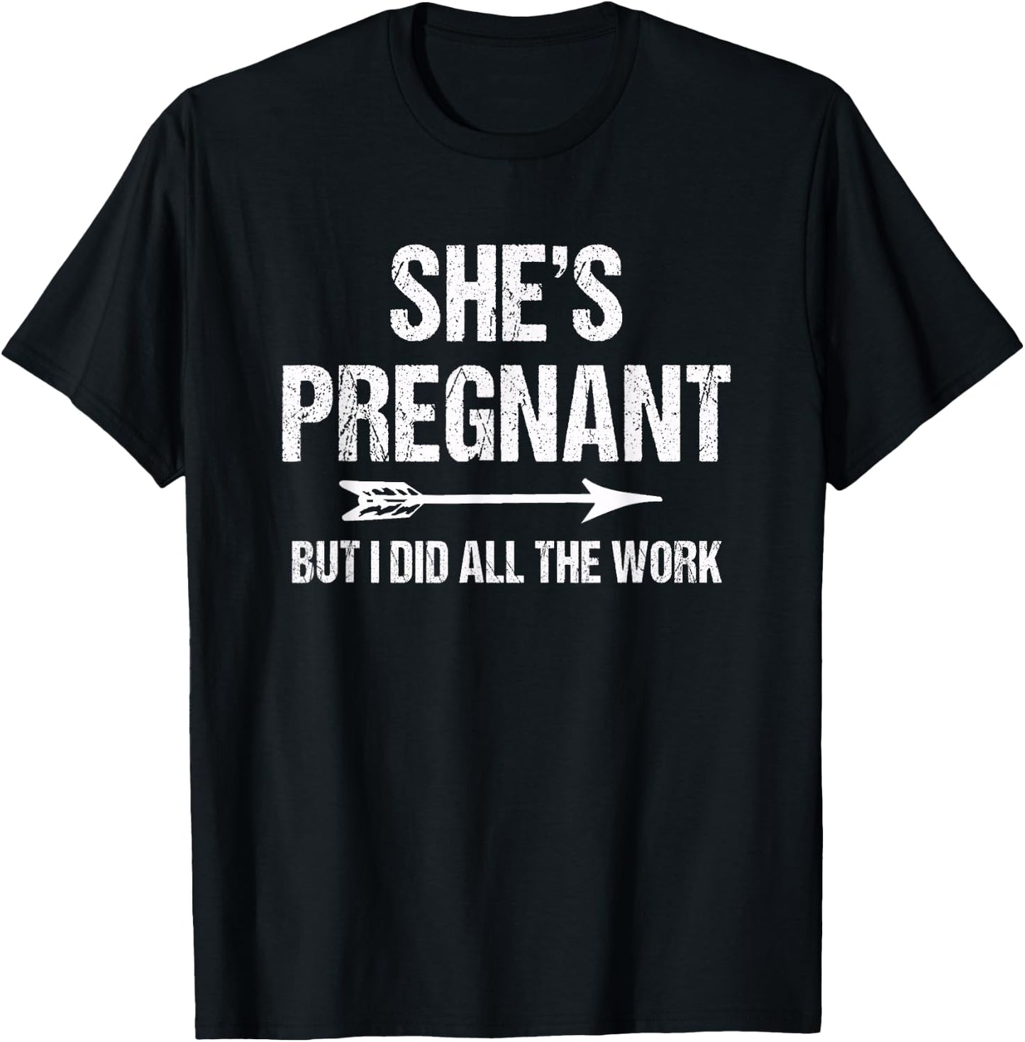 Funny Pregnancy Announcement Shirt for Dad | Baby Reveal T-Shirt - T-Shirt | Black