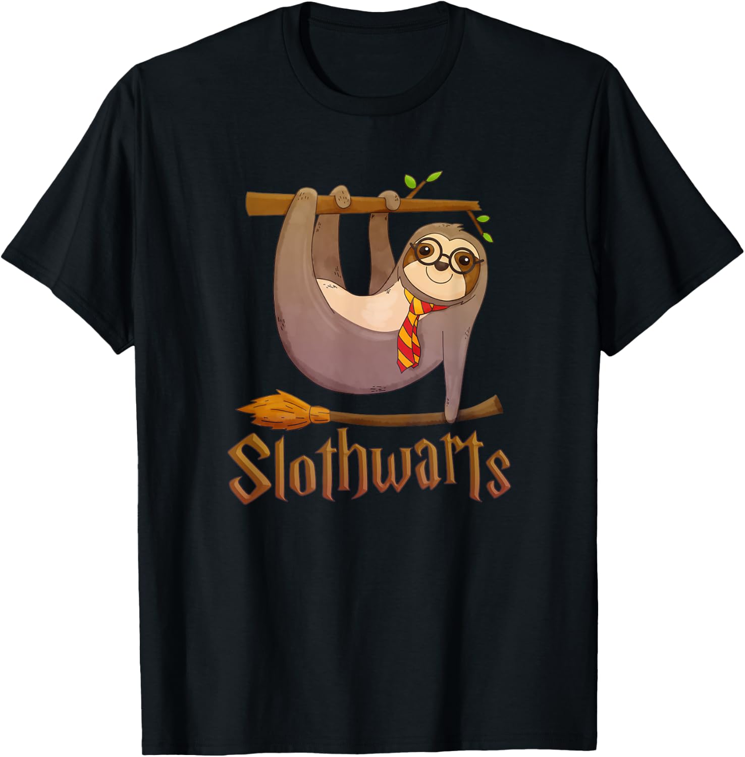 Slothwart Slothwarts T-Shirt - T-Shirt | Black