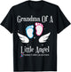 Grandma Of A Little Angel Pregnancy and Infant Loss T-Shirt - T-Shirt | Black