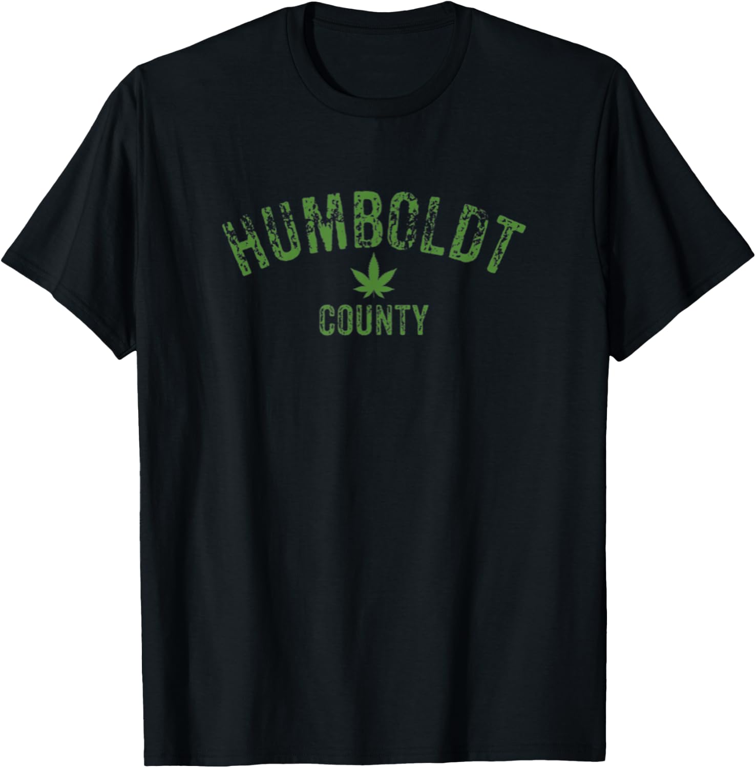 Humboldt County California Shirt Hemp Farmer Grower T-Shirt - T-Shirt | Black