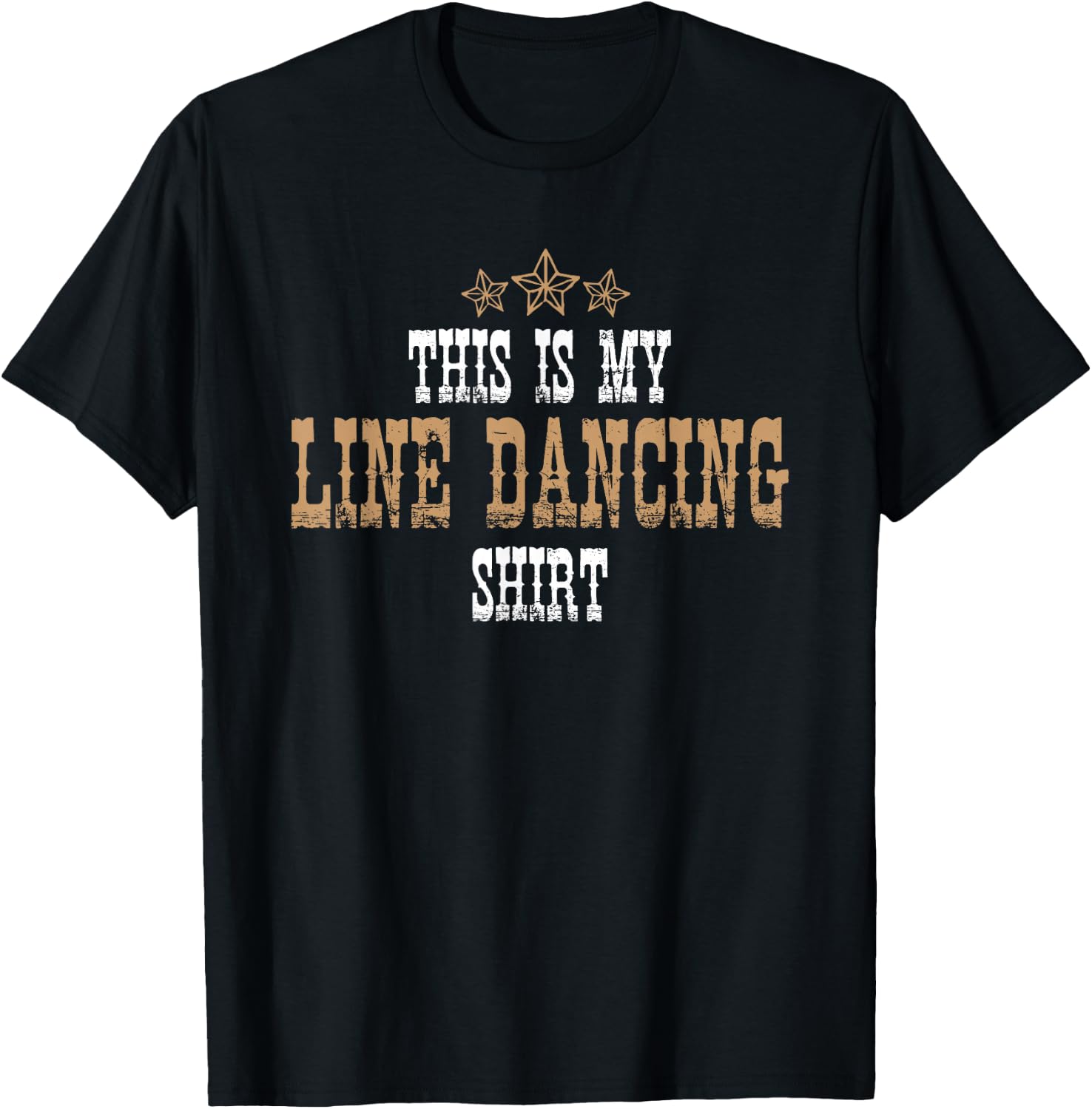 Funny Line Dance This is My Line Dancing Outfit T-Shirt - T-Shirt | Black