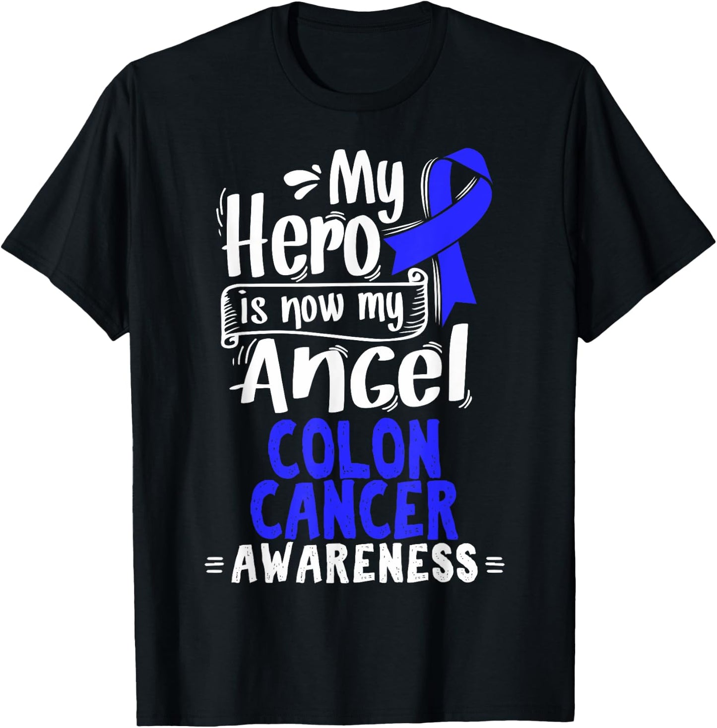 Colorectal Cancer Awareness T Shirt Gift CRC Patients T-Shirt - T-Shirt | Black
