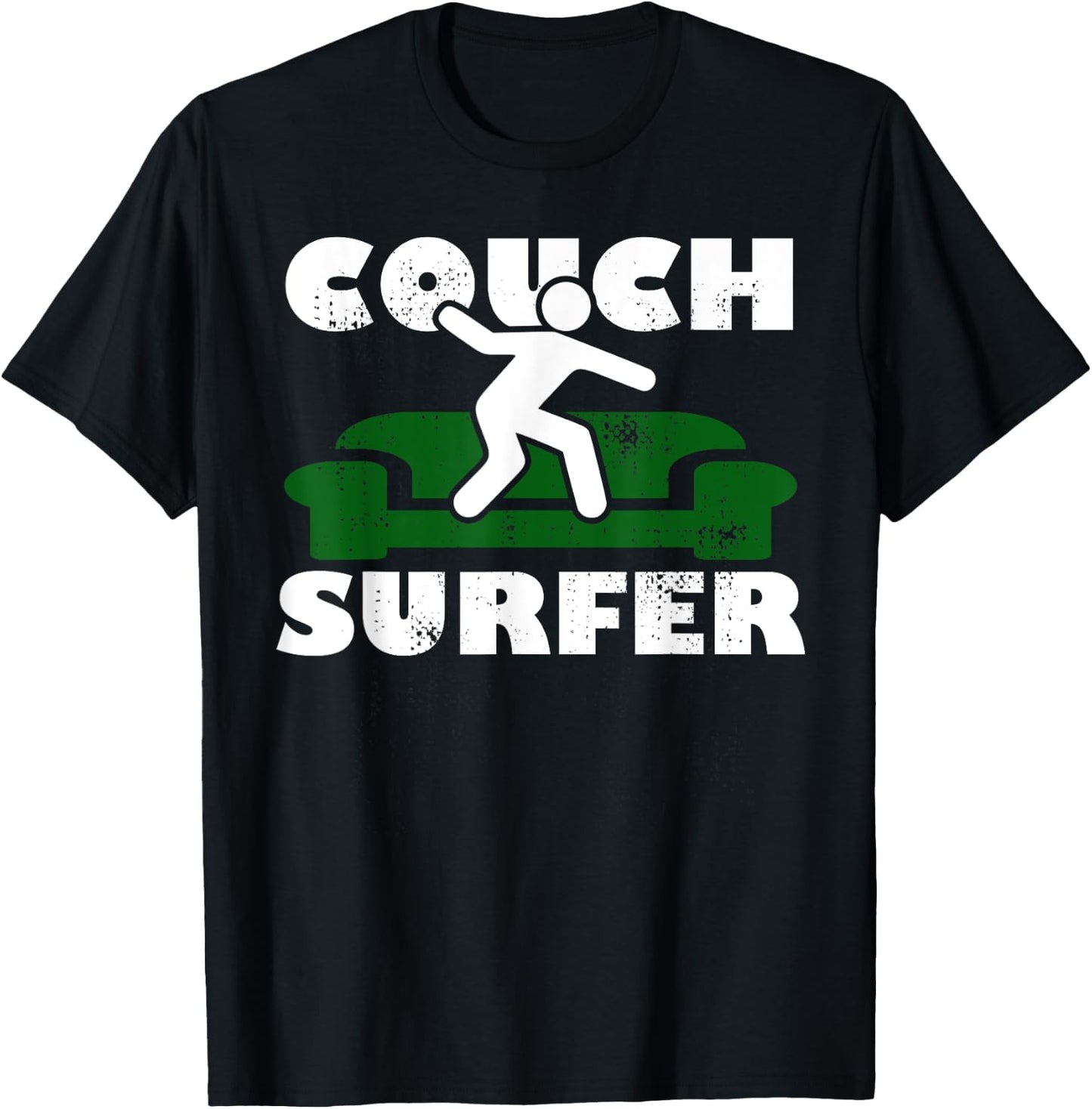 Couch Surfer T-Shirt - T-Shirt | Black