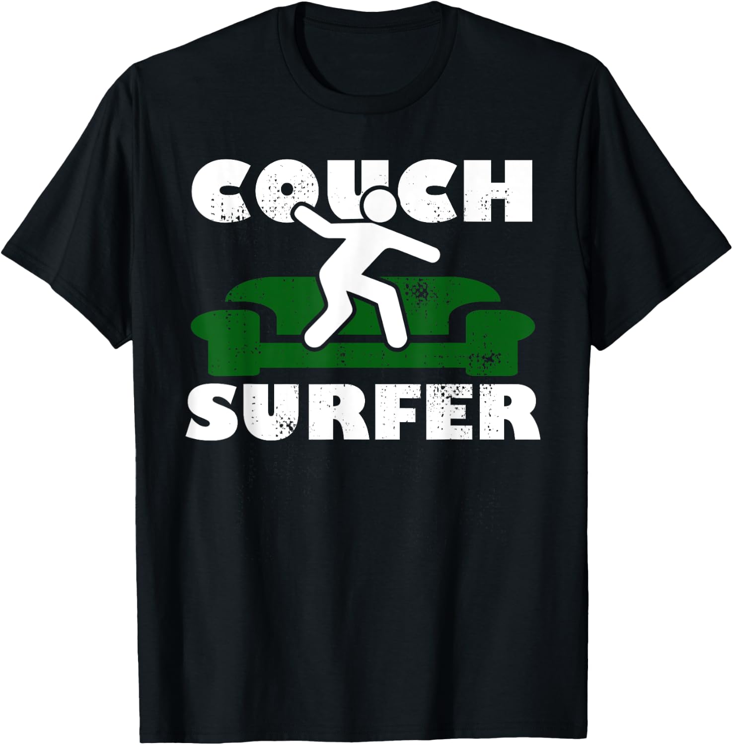 Couch Surfer T-Shirt - T-Shirt | Black