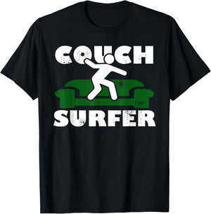 Couch Surfer T-Shirt - T-Shirt | Black