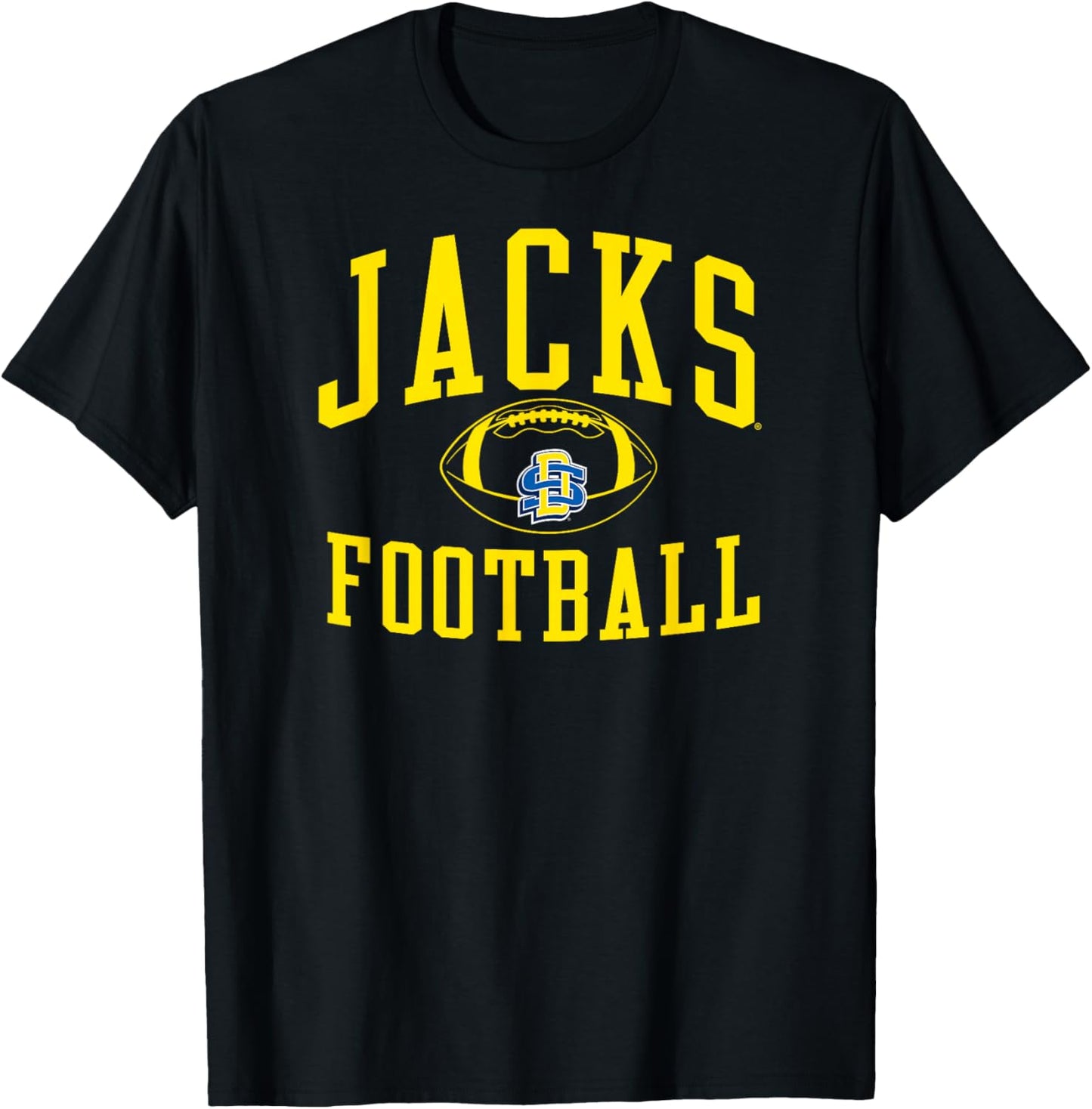 South Dakota State Jackrabbits Football Sack T-Shirt - T-Shirt | Black