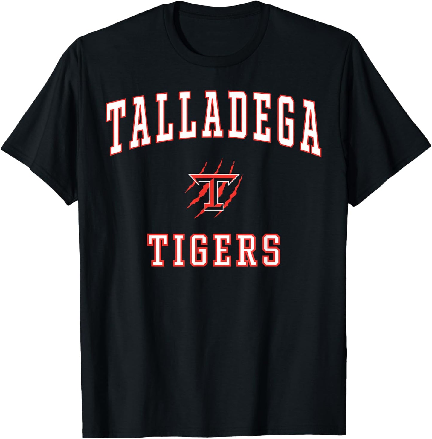 Talladega High School Tigers C1 T-Shirt - T-Shirt | Black