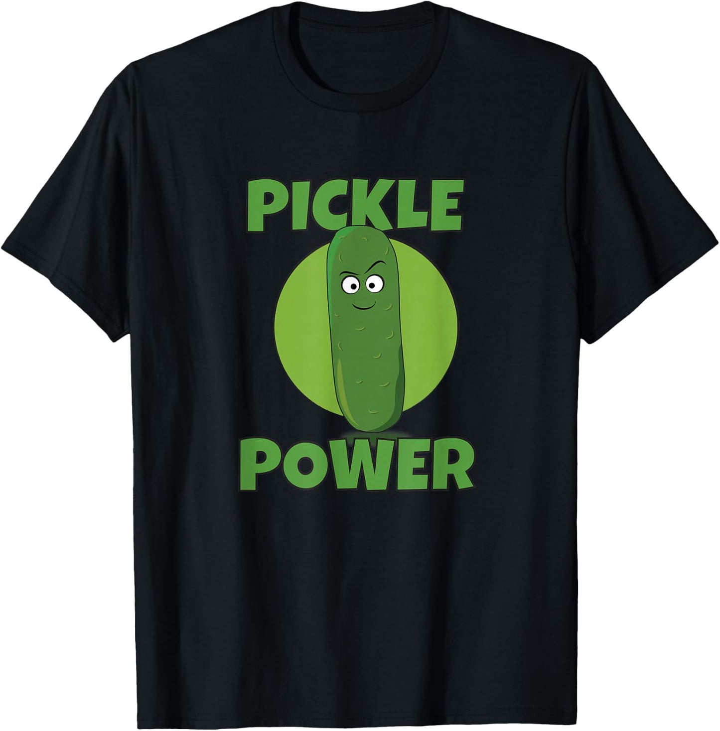 Pickle Power: I Love Pickles T-Shirt - T-Shirt | Black