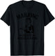 Mahjong Because Murder is Wrong T-Shirt - T-Shirt | Black