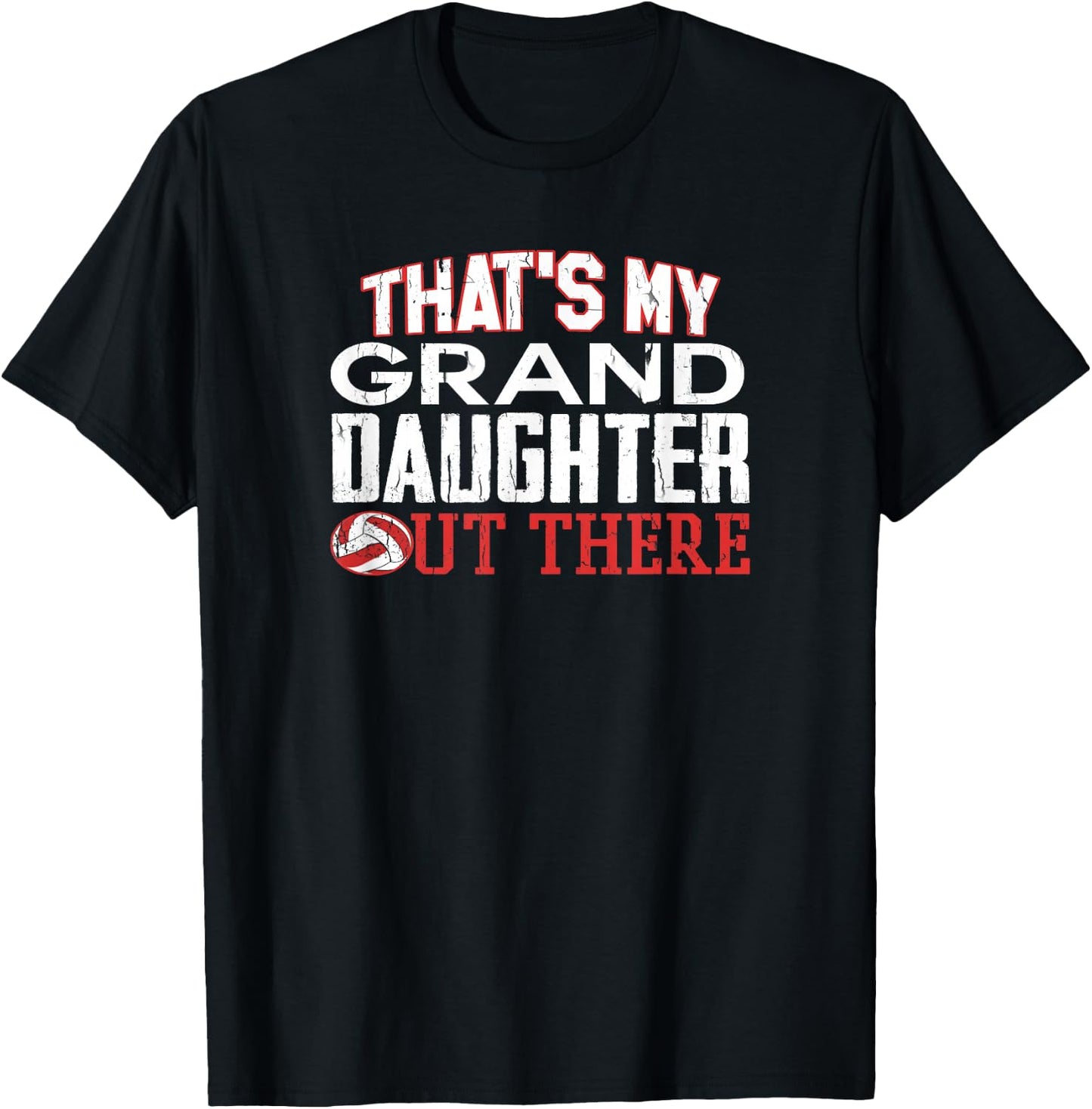 Volleyball Grandma Shirt, Volleyball Grandpa Shirt XL Navy T-Shirt - T-Shirt | Black