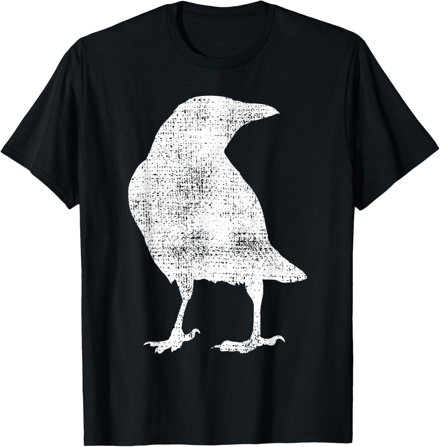 Crow Raven Bird Lover T-Shirt - T-Shirt | Black