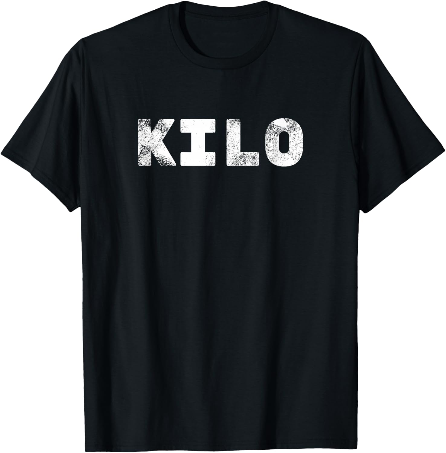 Kilo Company - Military College Shirt - Vintage T-Shirt - T-Shirt | Black