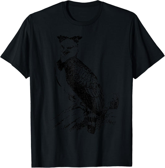 Harpy Eagle Shirt Harpy Eagle Bird Ornithology T-Shirt - T-Shirt | Black