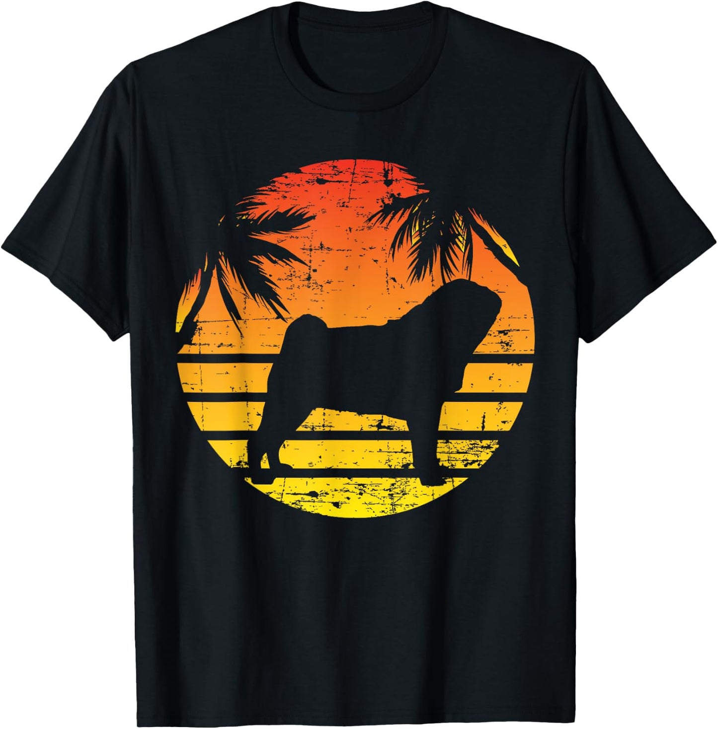 Pug Puggie-Dog Women Kids T-Shirt - T-Shirt | Black
