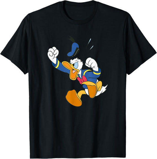 Disney Donald Duck Fit of Anger T-Shirt - T-Shirt | Black