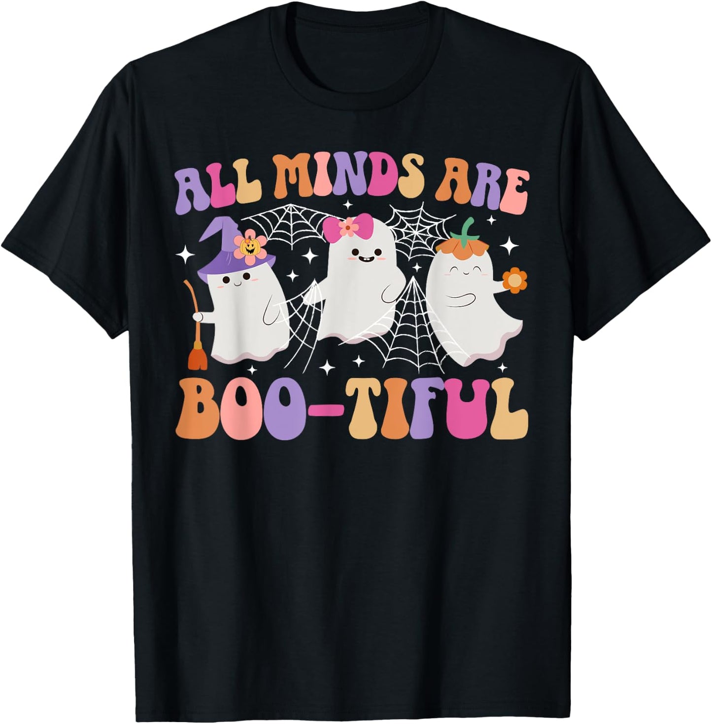 Spooky SPED Teacher Halloween Special Education Teacher T-Shirt - T-Shirt | Black