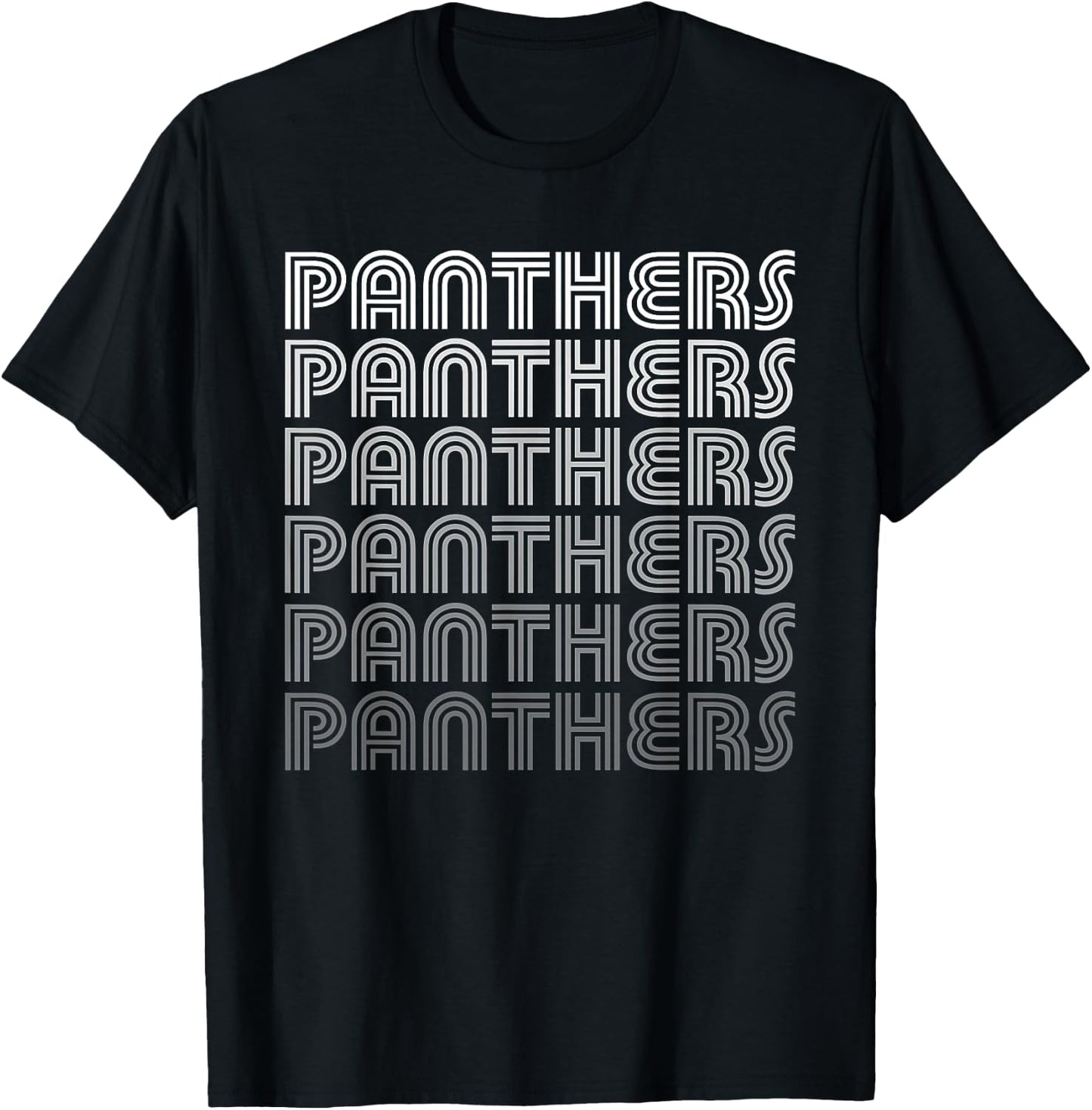 Vintage Panthers T-Shirt - T-Shirt | Black
